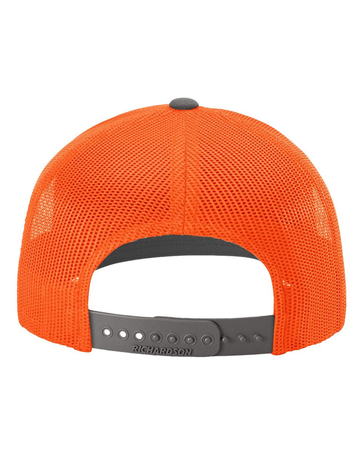 Charcoal/Neon Orange - Back 
