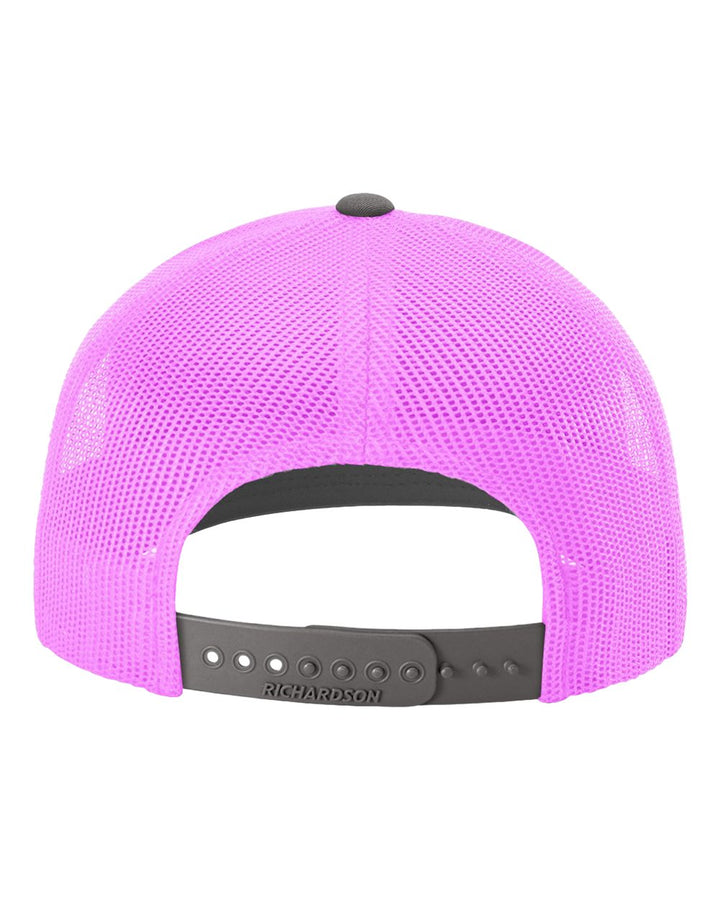 Charcoal/Neon Pink - Back 