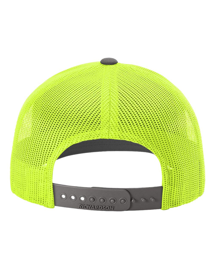 Charcoal/Neon Yellow - Back 