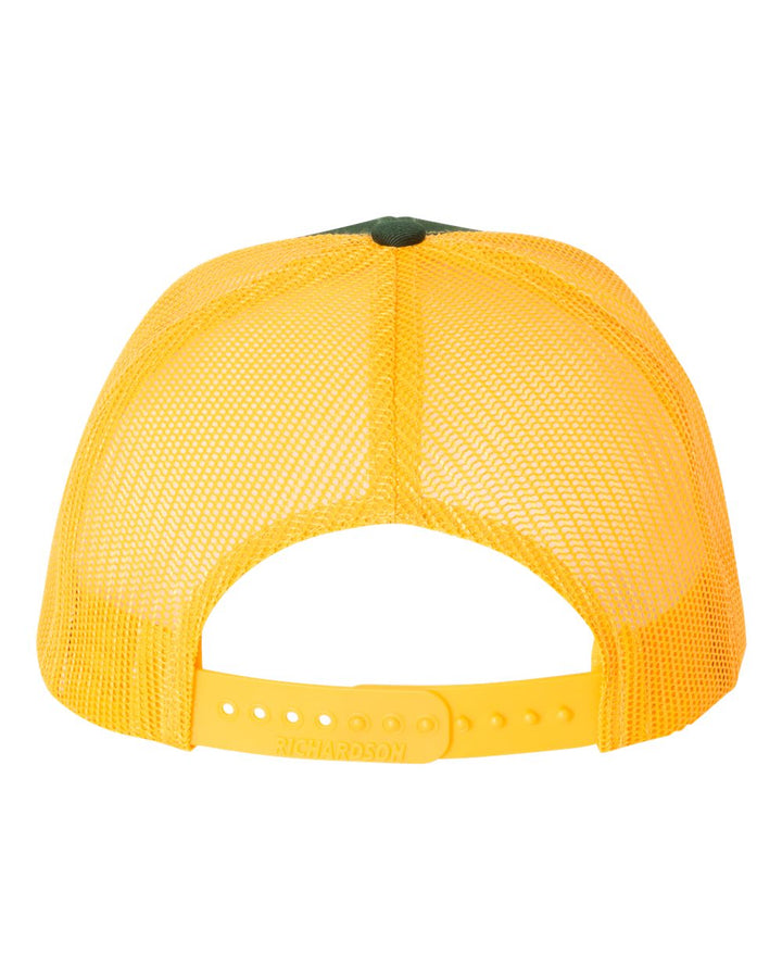 Dark Green/Gold - Back 