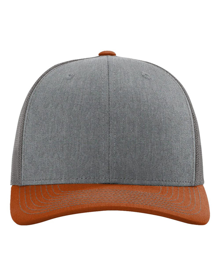 Heather Grey/Charcoal/Dark Orange 