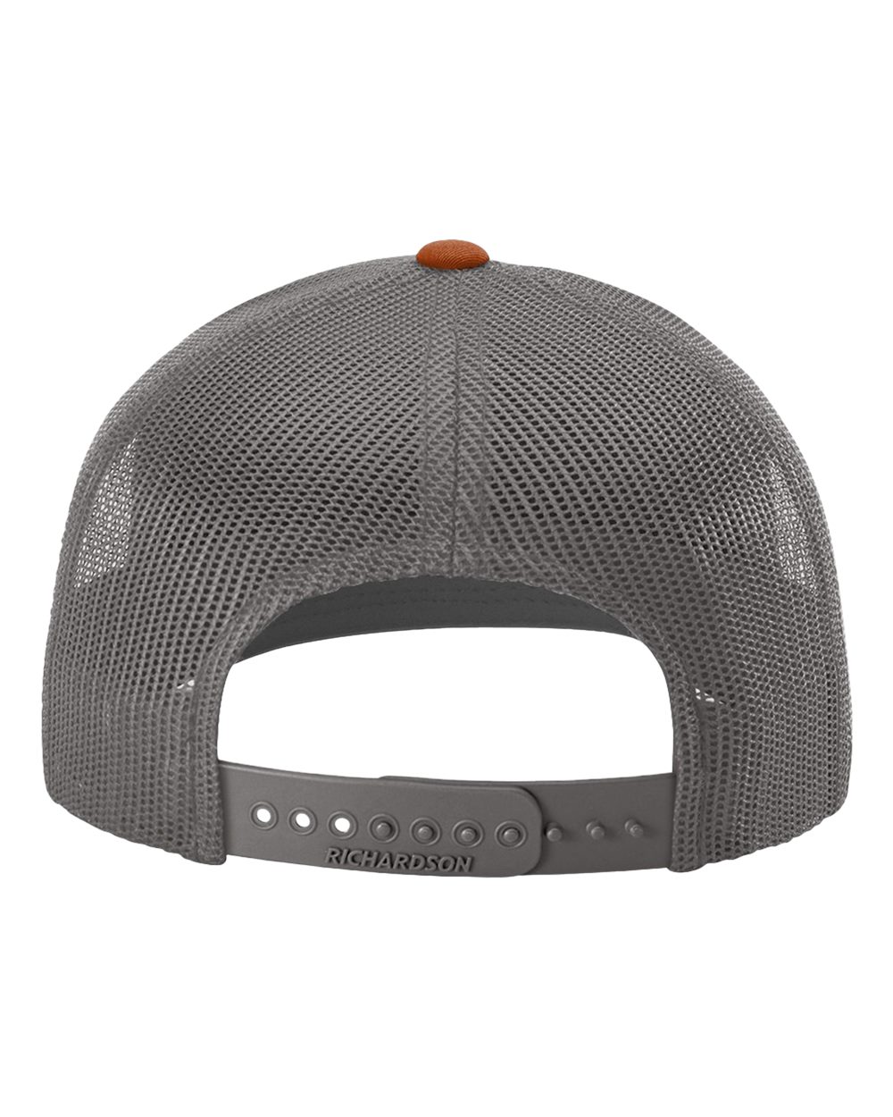 Heather Grey/Charcoal/Dark Orange - Back 