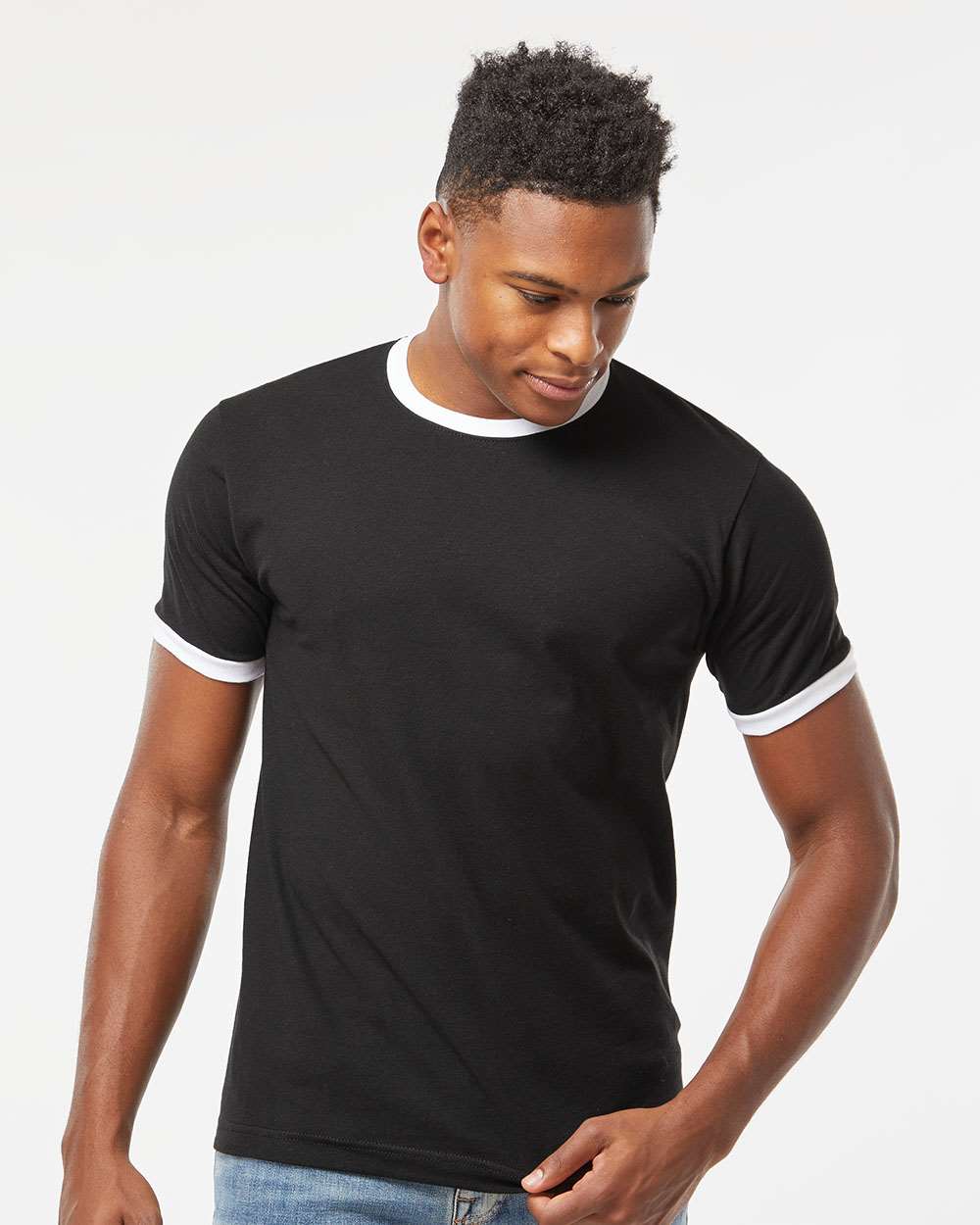 Black/ White - Model Front 