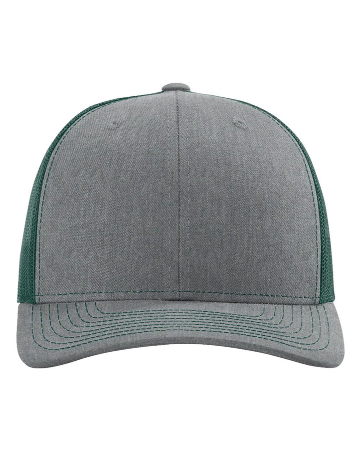 Heather Grey/Dark Green 