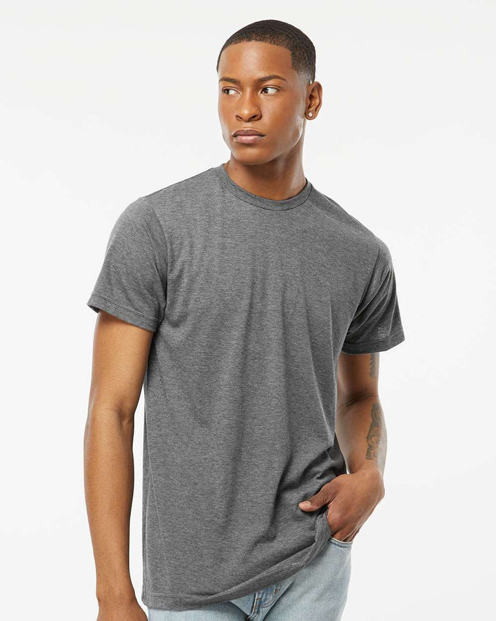 Heather Charcoal - Model Front 