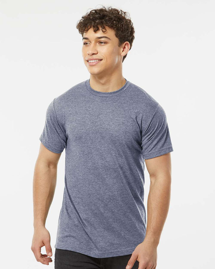 Heather Denim - Model Front 