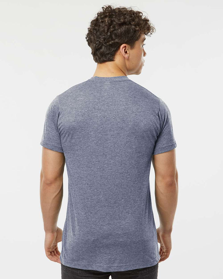 Heather Denim - Model Back 