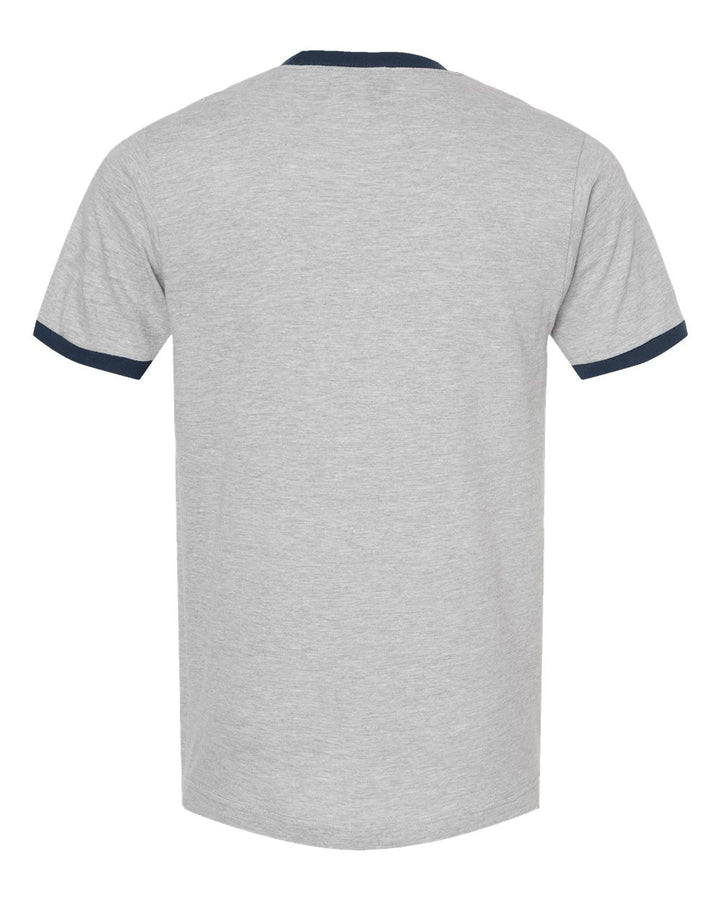 Heather Grey/Navy - Back 