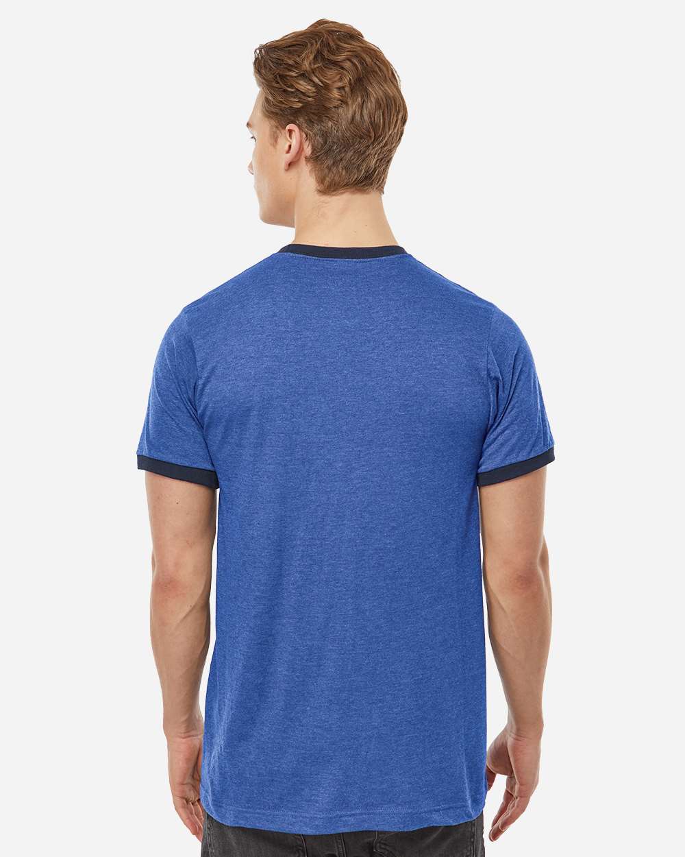 Heather Royal/ Navy - Model Back 