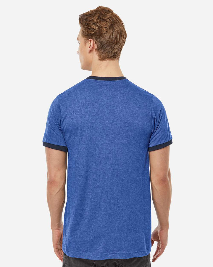 Heather Royal/ Navy - Model Back 