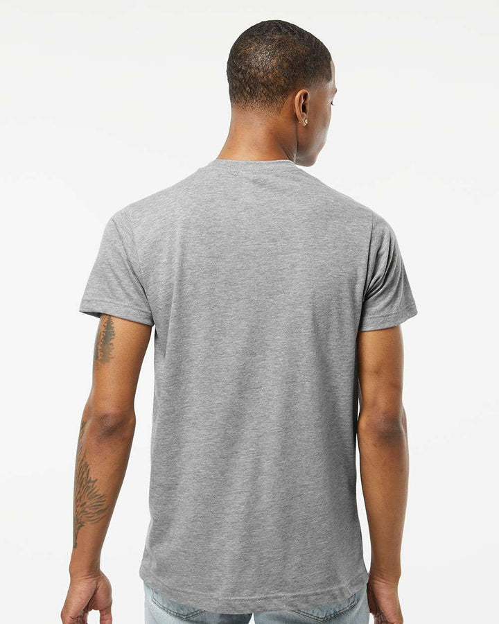 Heather Grey - Model Back 