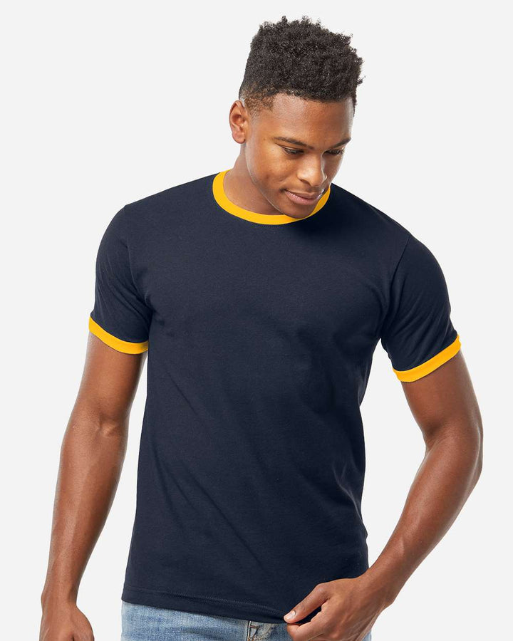 Navy/Gold - Model Front 