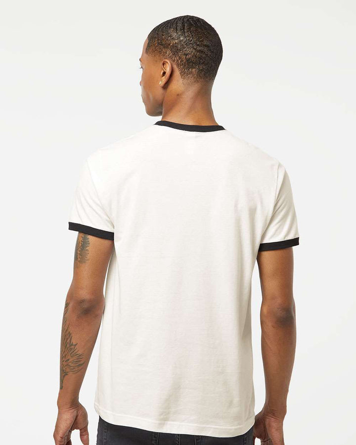 Vintage White/ Black - Model Back 