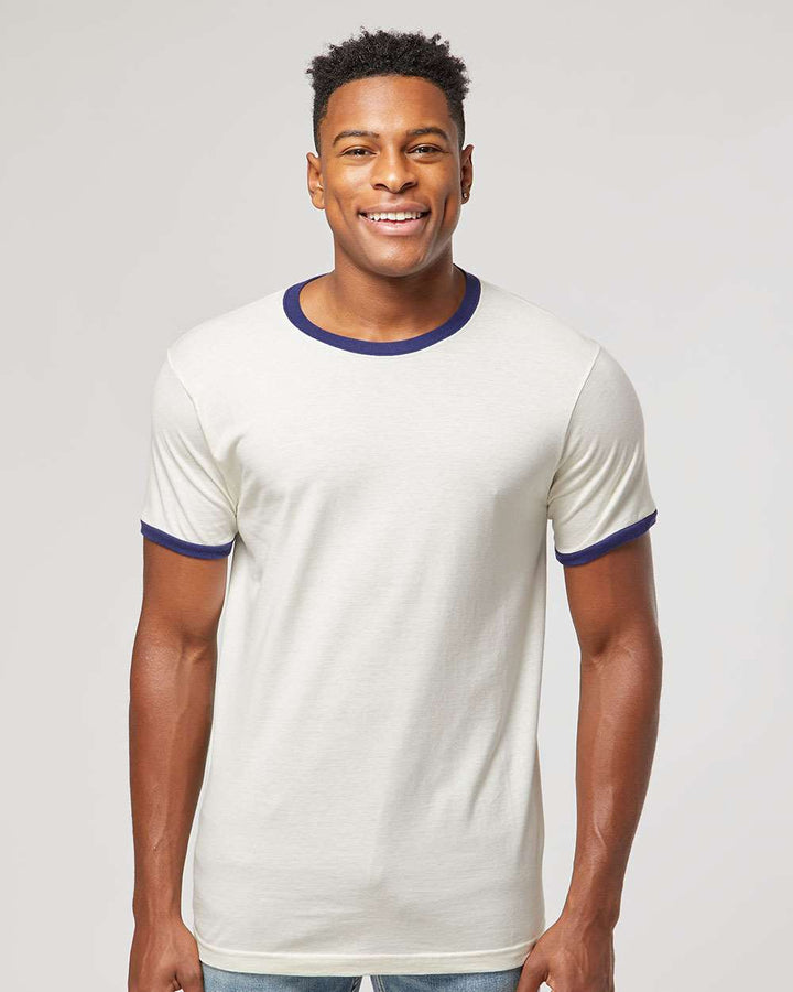 Vintage White/ Inked India - Model Front 
