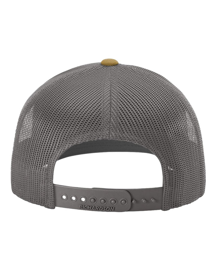 Mink Beige/ Charcoal/ Amber Gold - Back 