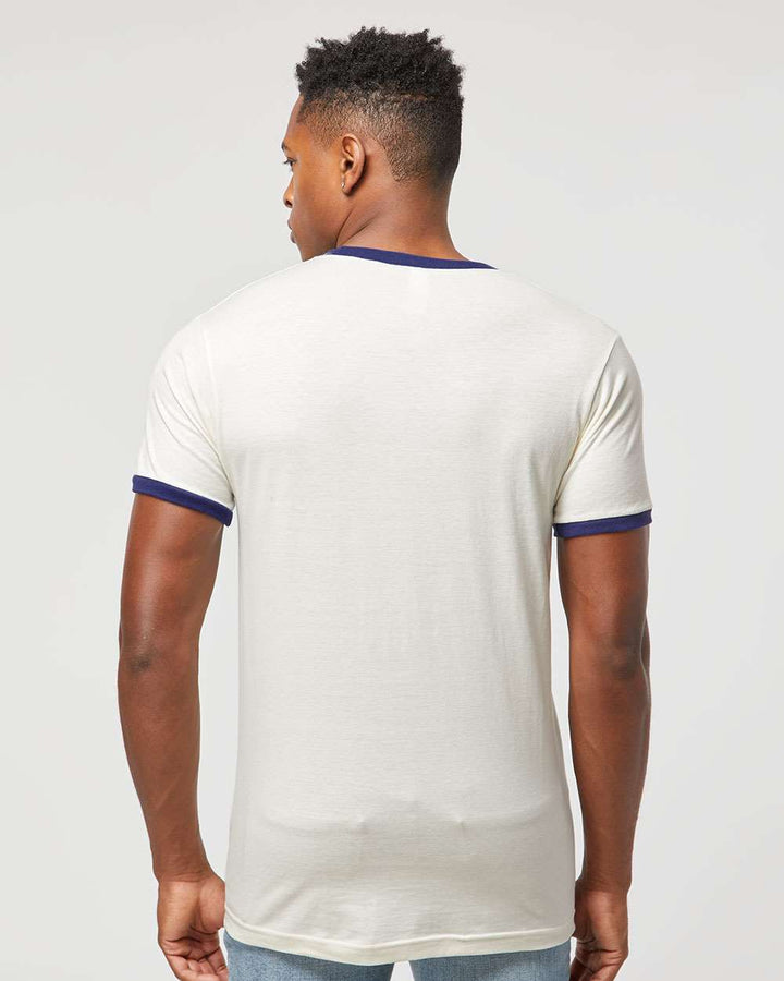 Vintage White/ Inked India - Model Back 