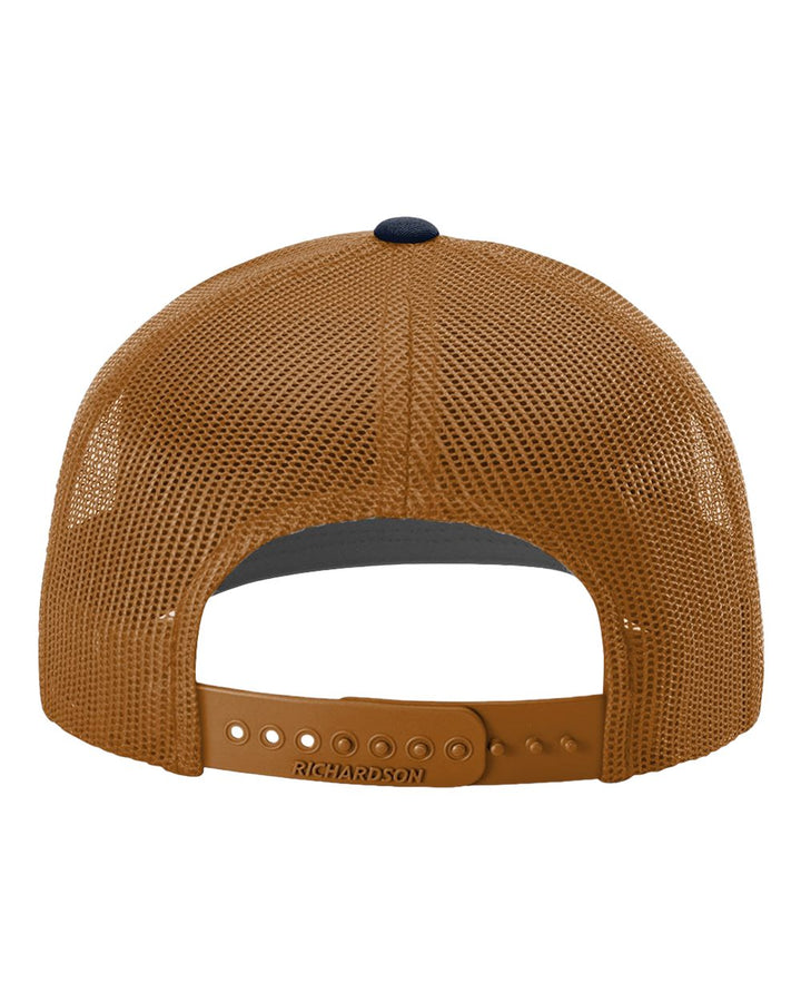 Navy/ Carmel - Back 