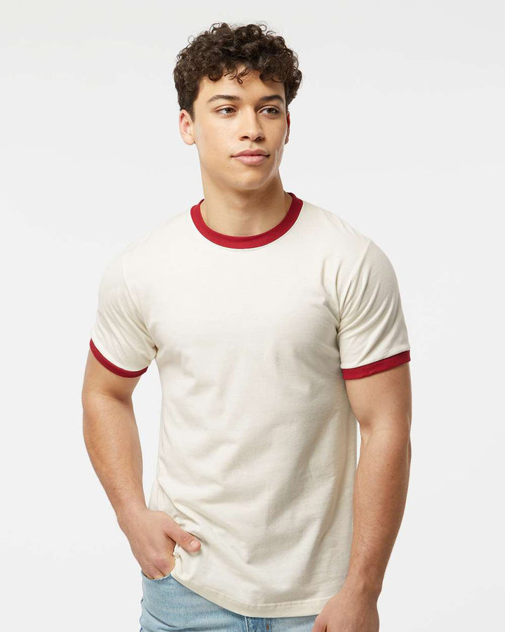 Vintage White/ Rio Red - Model Front 