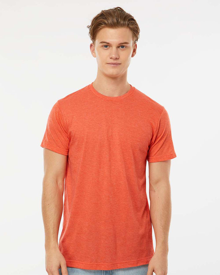 Heather Orange - Model Front 