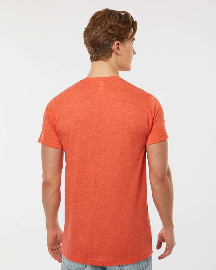 Heather Orange - Model Back 