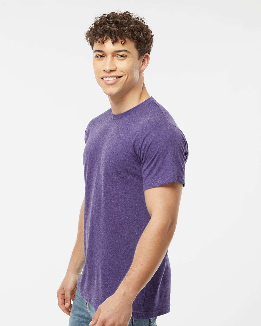 Heather Purple - Model Side 