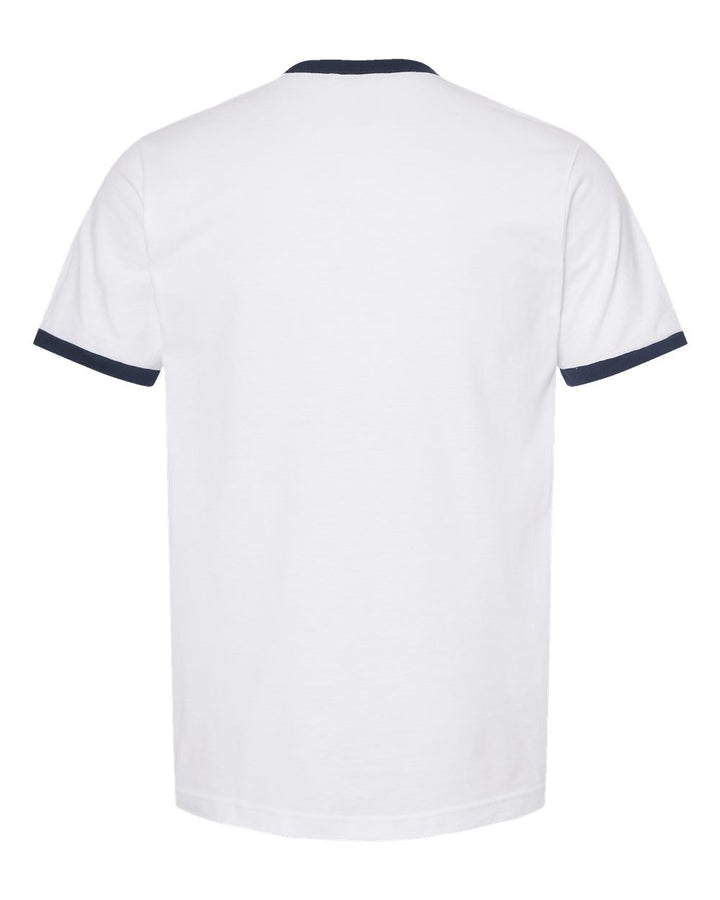 White/Navy - Back 