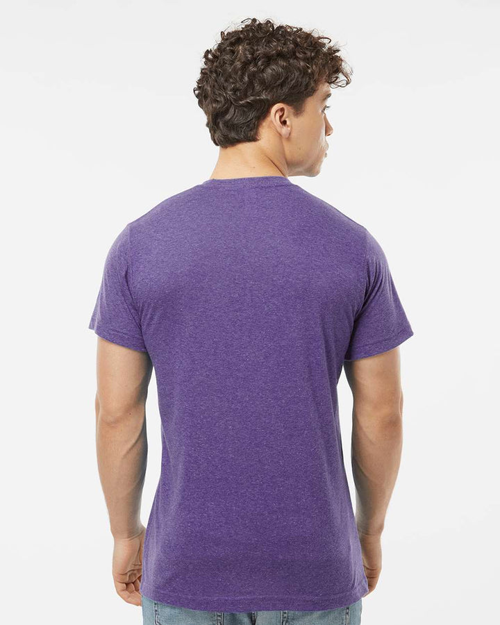 Heather Purple - Model Back 