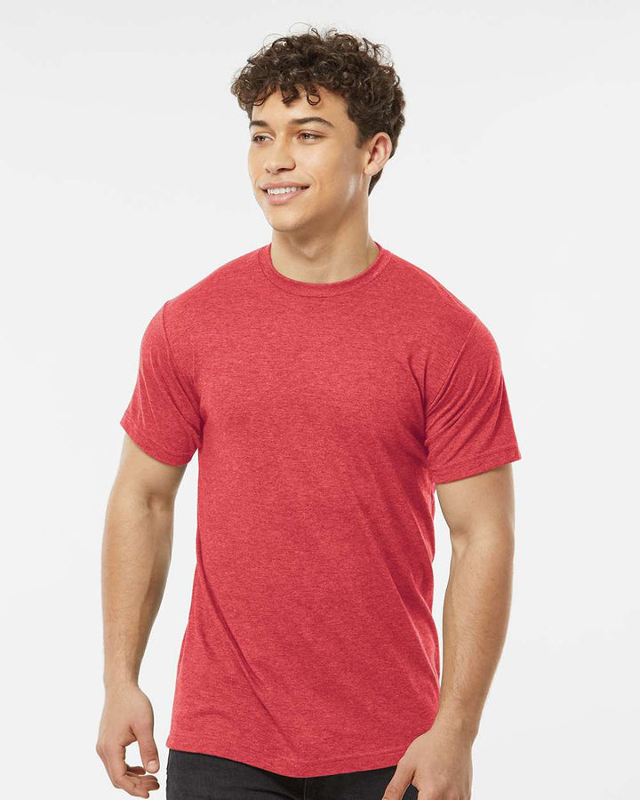 Heather Red - Model Front 