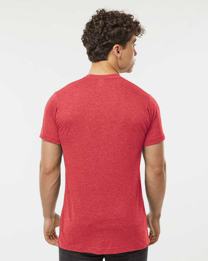 Heather Red - Model Back 