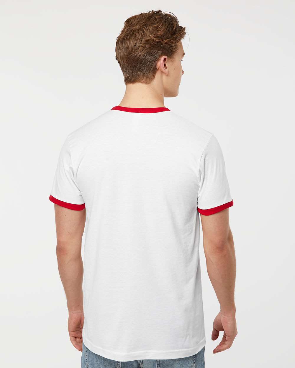 White/Red - Model Back 