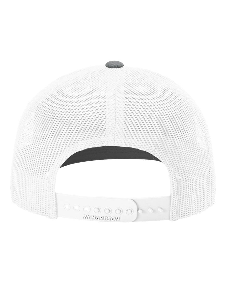 Red/White/Heather Grey - Back 