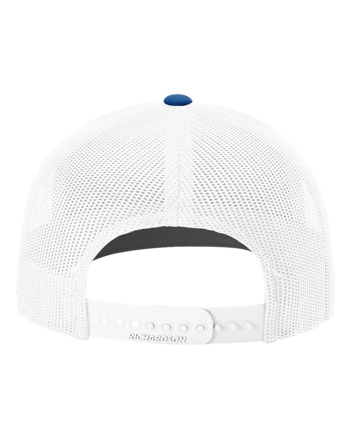 Royal/White - Back 