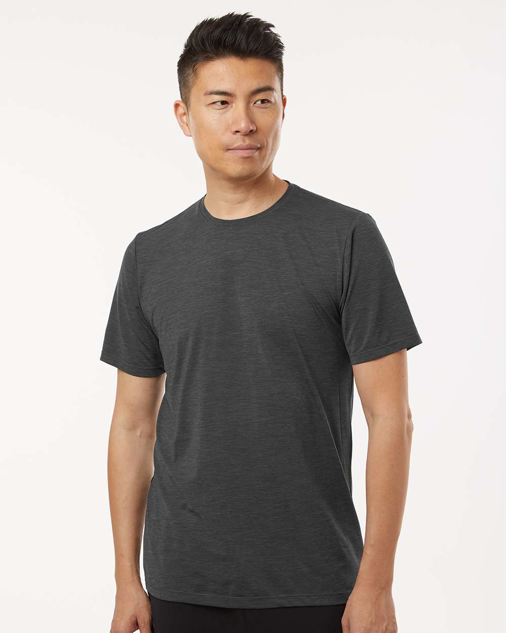 Charcoal Heathered - Model Front 