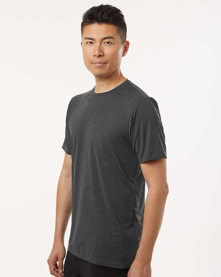 Charcoal Heathered - Model Side 
