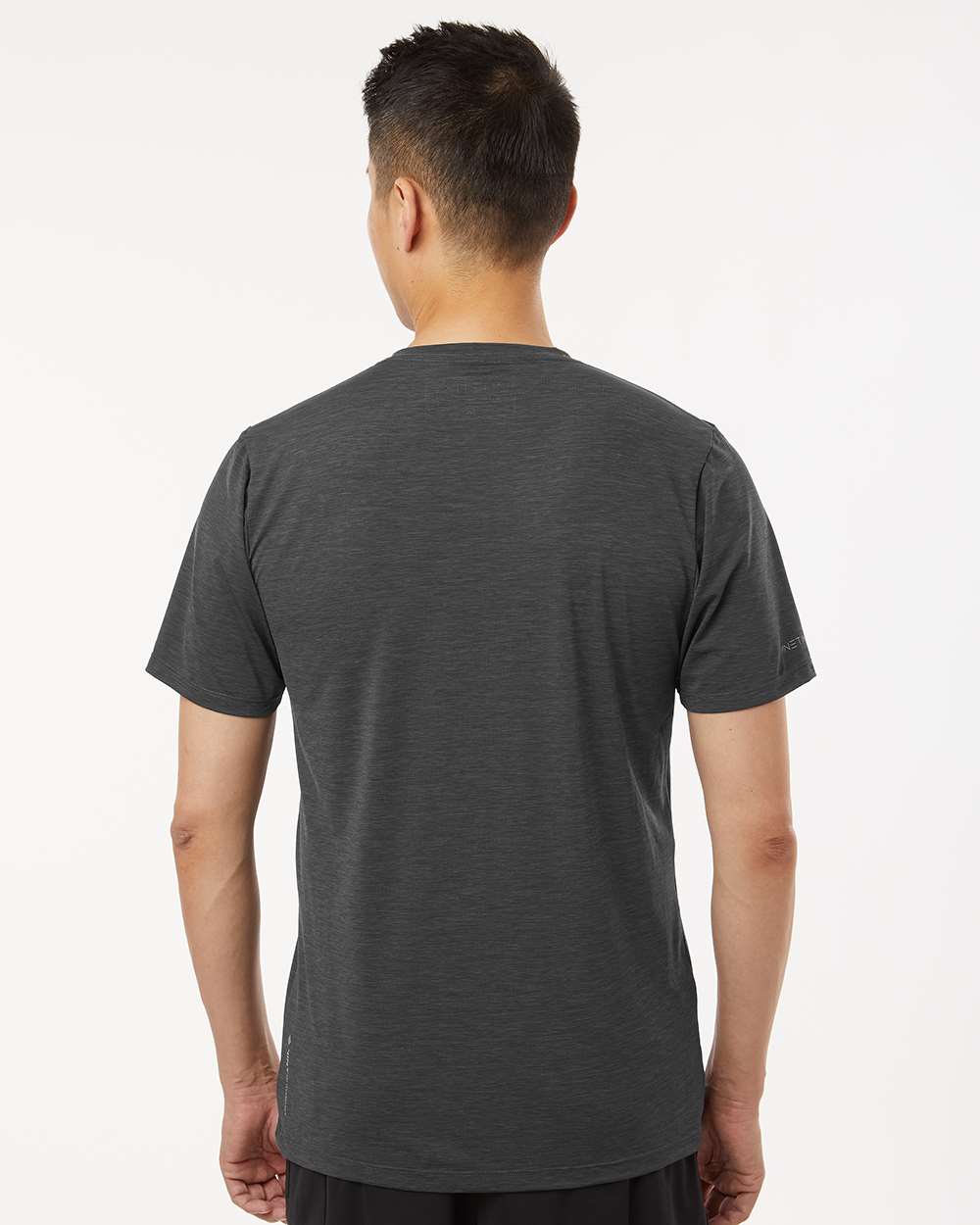Charcoal Heathered - Model Back 