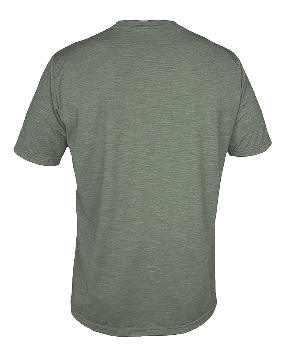 Dark Olive Heathered - Back 