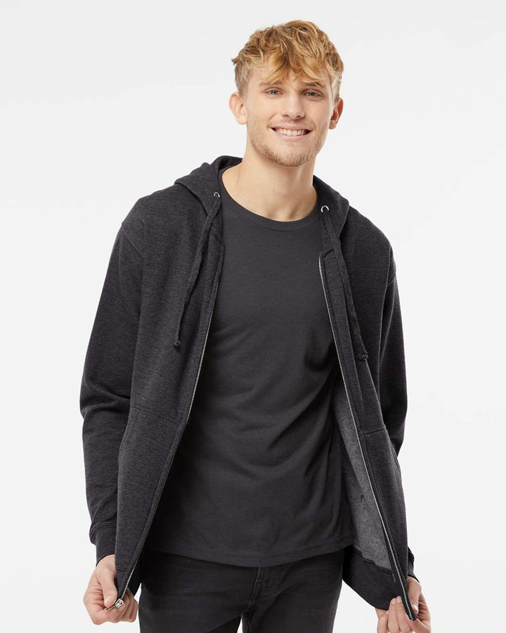 Charcoal Heather - Model Front 