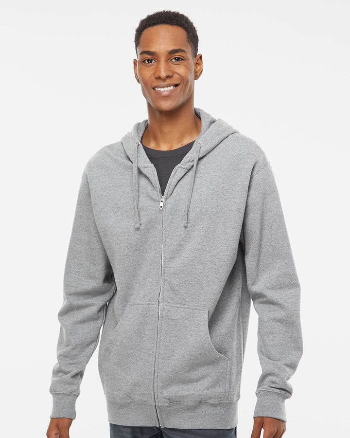 Grey Heather - Model Front 