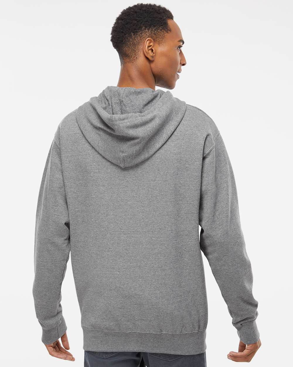 Gunmetal Heather - Model Back 