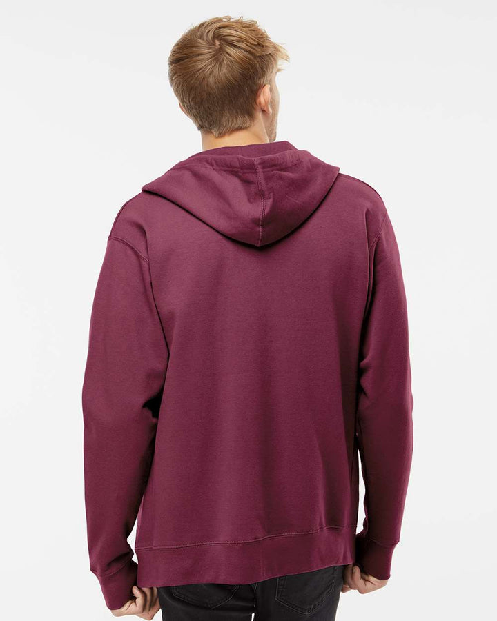 Maroon - Model Back 