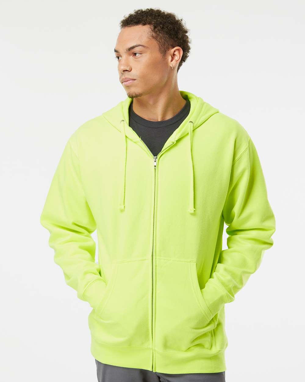 Safety Yellow - Model Front 
