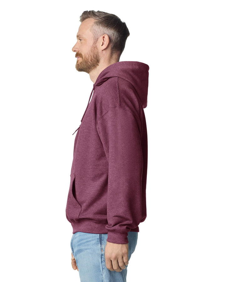 Heather Sport Dark Maroon - Side 