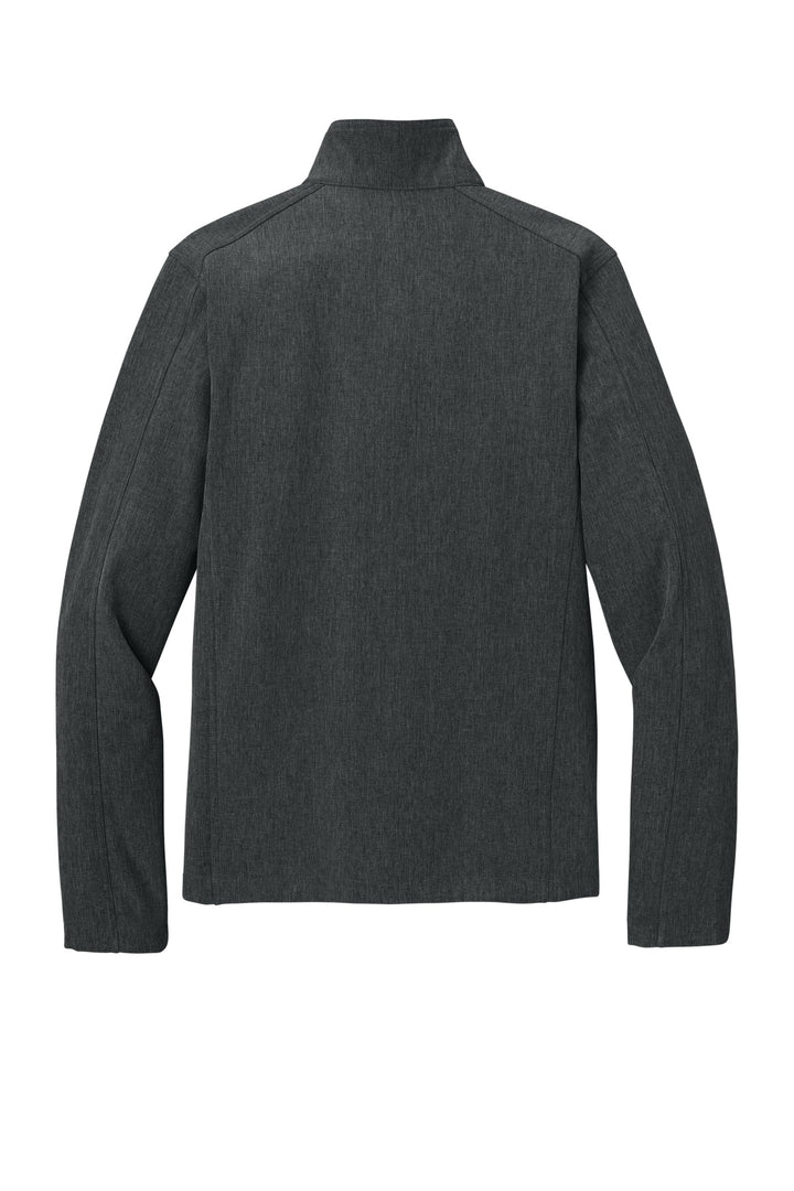 Black Charcoal Heather - Back 