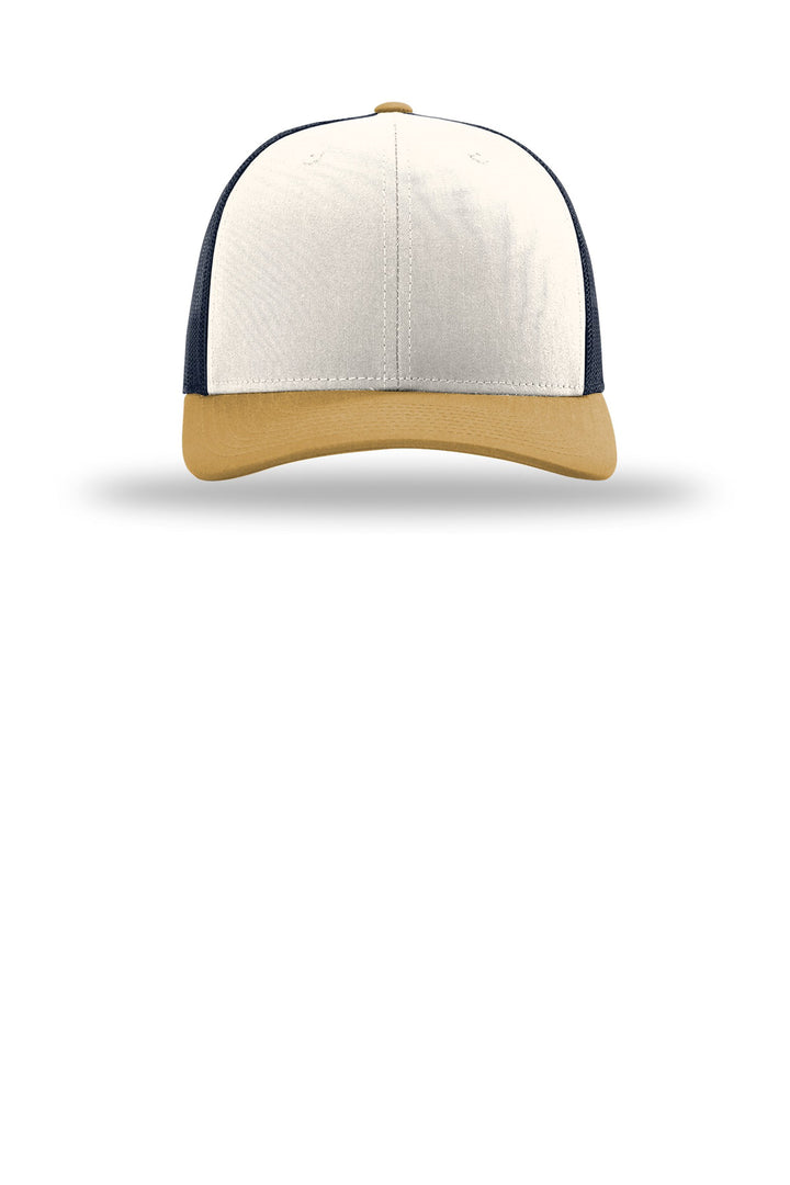 Cream/ Navy/ Amber Gold 