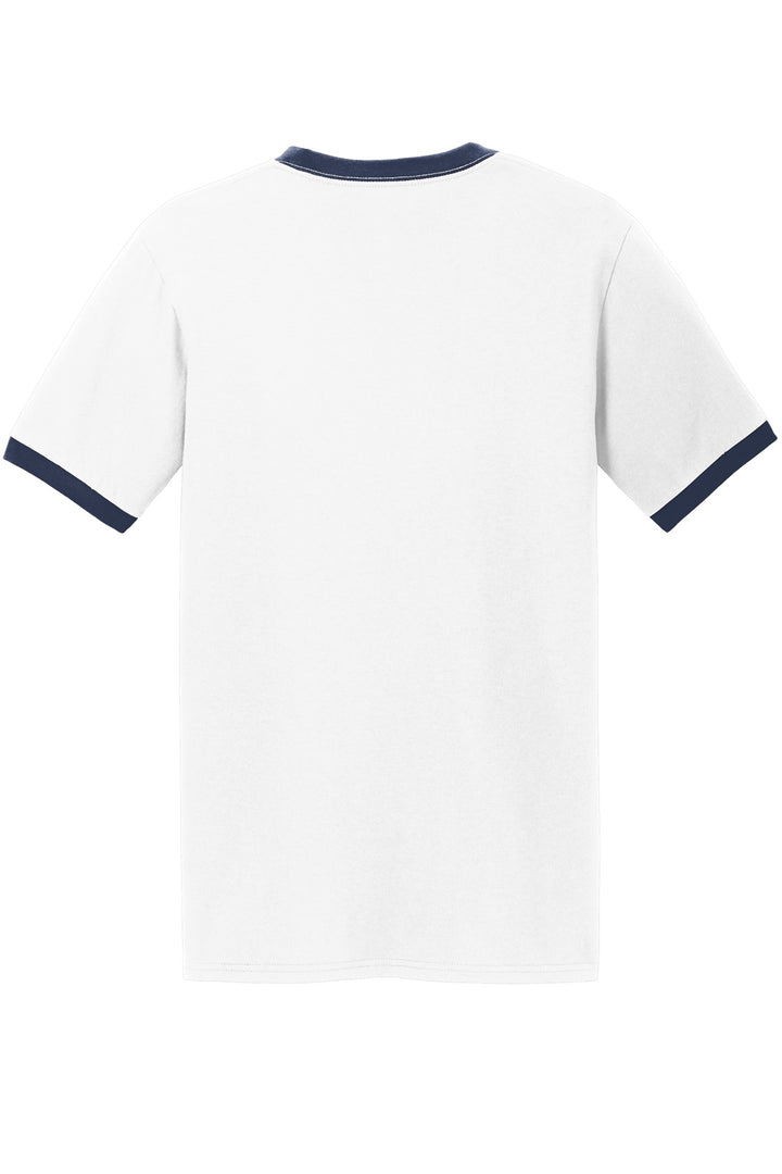 White/Navy - Back 