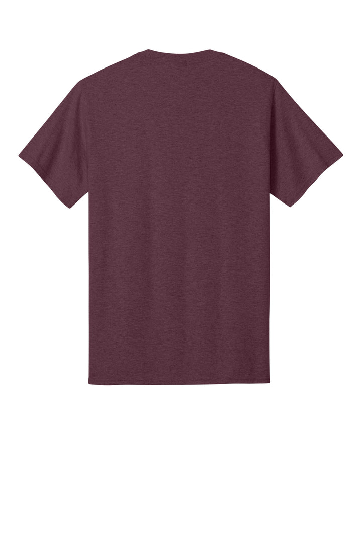 Heather Athletic Maroon - Back 