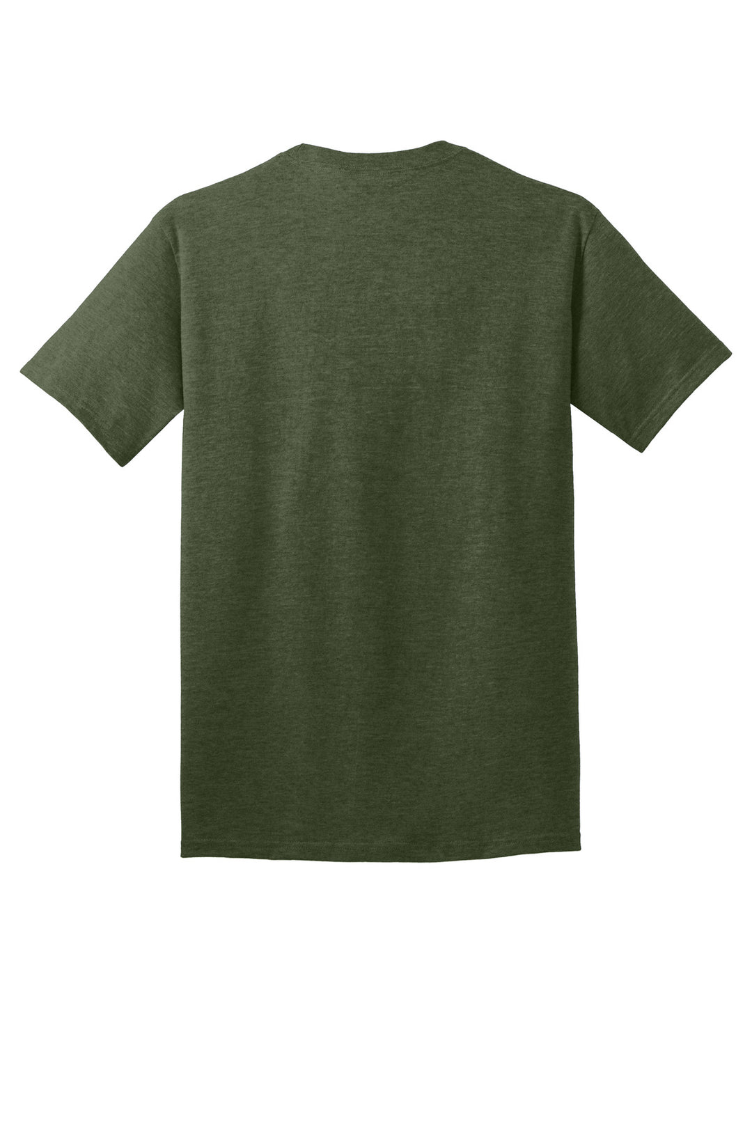 Olive Drab Green Heather - Back 