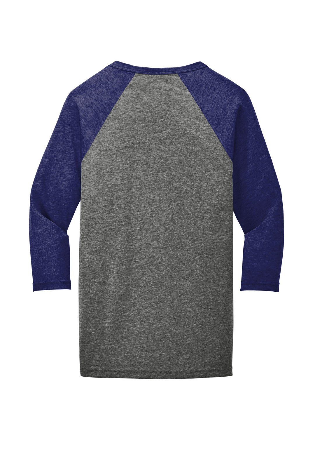 Grey/Navy Triblend - Back 