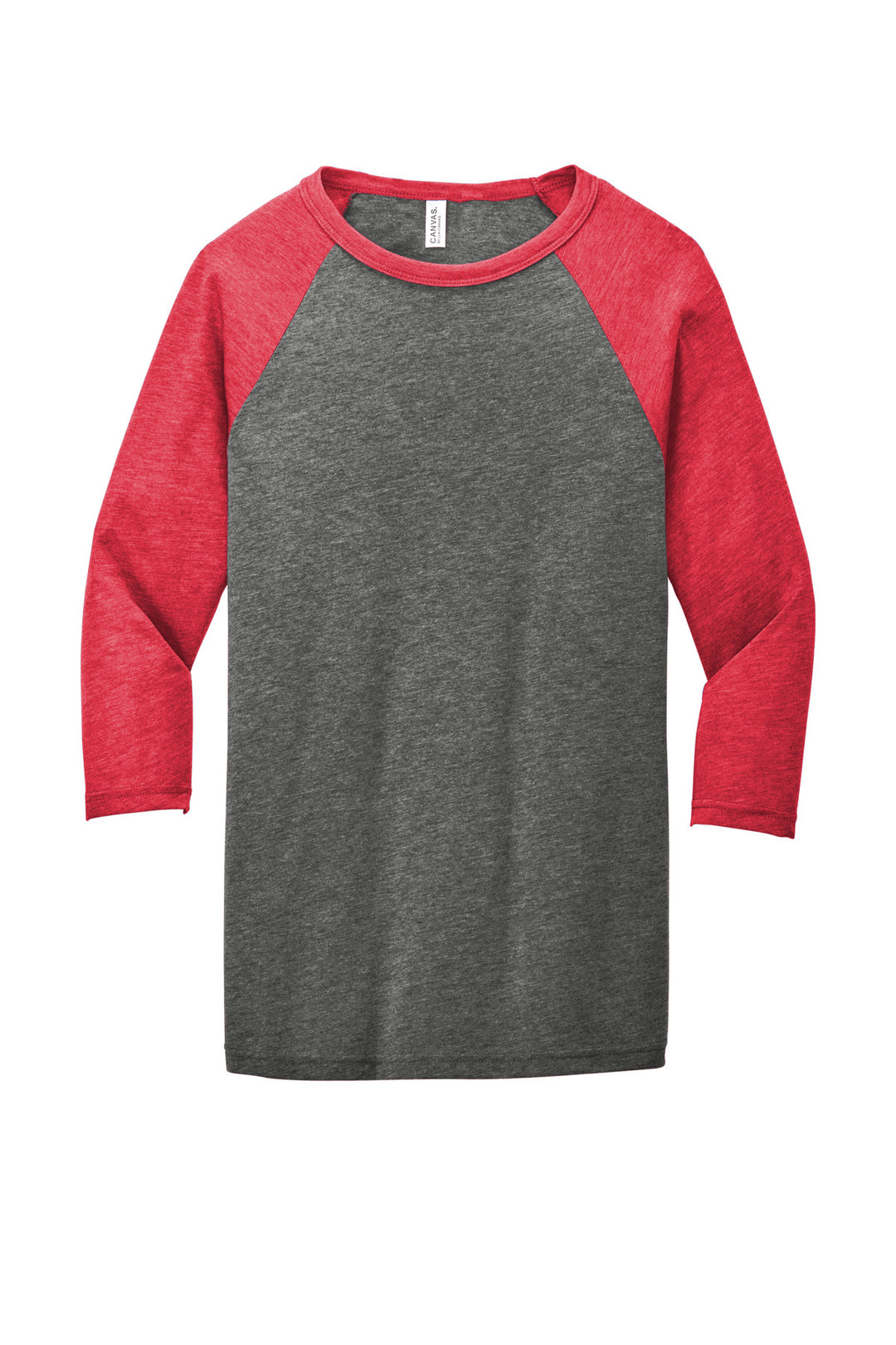 Grey/Red Triblend 