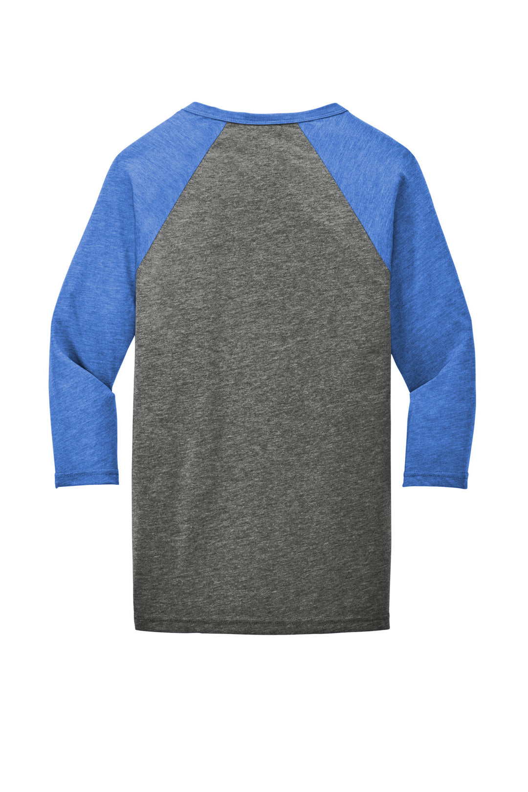 Grey/True Royal Triblend - Back 